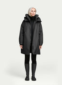 Joy Silk Feel 2-in-1 Anorak in Black by G-LAB — view 2
