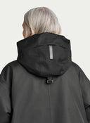 Joy Silk Feel 2-in-1 Anorak in Black by G-LAB — view 8